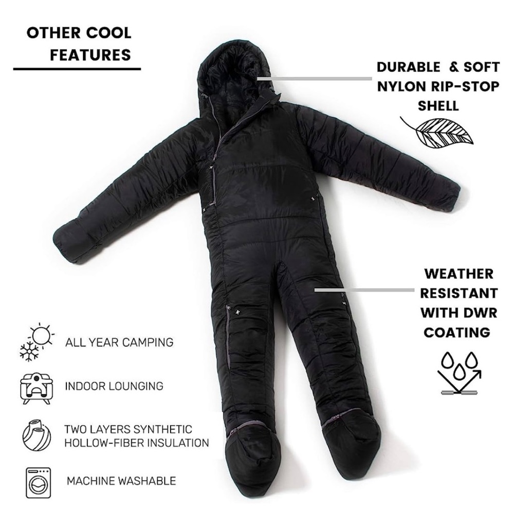 NWT Selk'bag Lite Wearable Sleeping Bag for Outdoor and Indoor Camping, Hiking - Picture 1 of 3